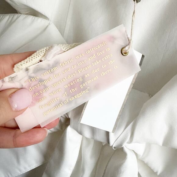 LoveShackFancy Anjanue bow bridal Mini Dress 14/XL - Picture 9 of 15